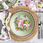 Famille Rose Bunny Dinner Plates, Set of 4