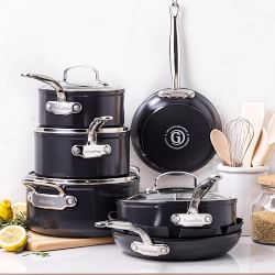 GreenPan&#8482; Premiere Hard Anodized Ceramic Nonstick 10-Piece Cookware Set