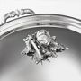 Ruffoni Opus Prima Hammered Stainless-Steel Covered Chef&rsquo;s Pan with Cauliflower Knob, 4-Qt.