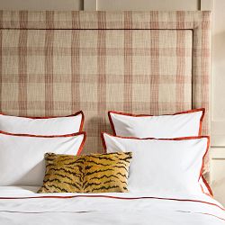 Chambers&#174; Italian Border 300TC Sateen Sheet Set, Persimmon