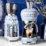 SMEG Dolce &amp; Gabbana Manual Espresso Machine, Blu Mediterraneo