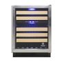 Vinotemp Connoisseur Series 46 Dual Zone Wine Cooler