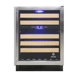 Vinotemp Connoisseur Series 46 Dual Zone Wine Cooler