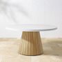 Balboa Round Fiberstone Dining Table (60&quot;)