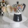 Bialetti Moka MacKenzie-Childs Stovetop Espresso Maker, Courtly Flower Market