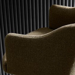 Harding Upholstered Pedestal Counter  &amp; Bar Stool