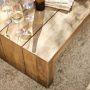 Larnaca Outdoor Teak Coffee Table (48&quot;-60&quot;)