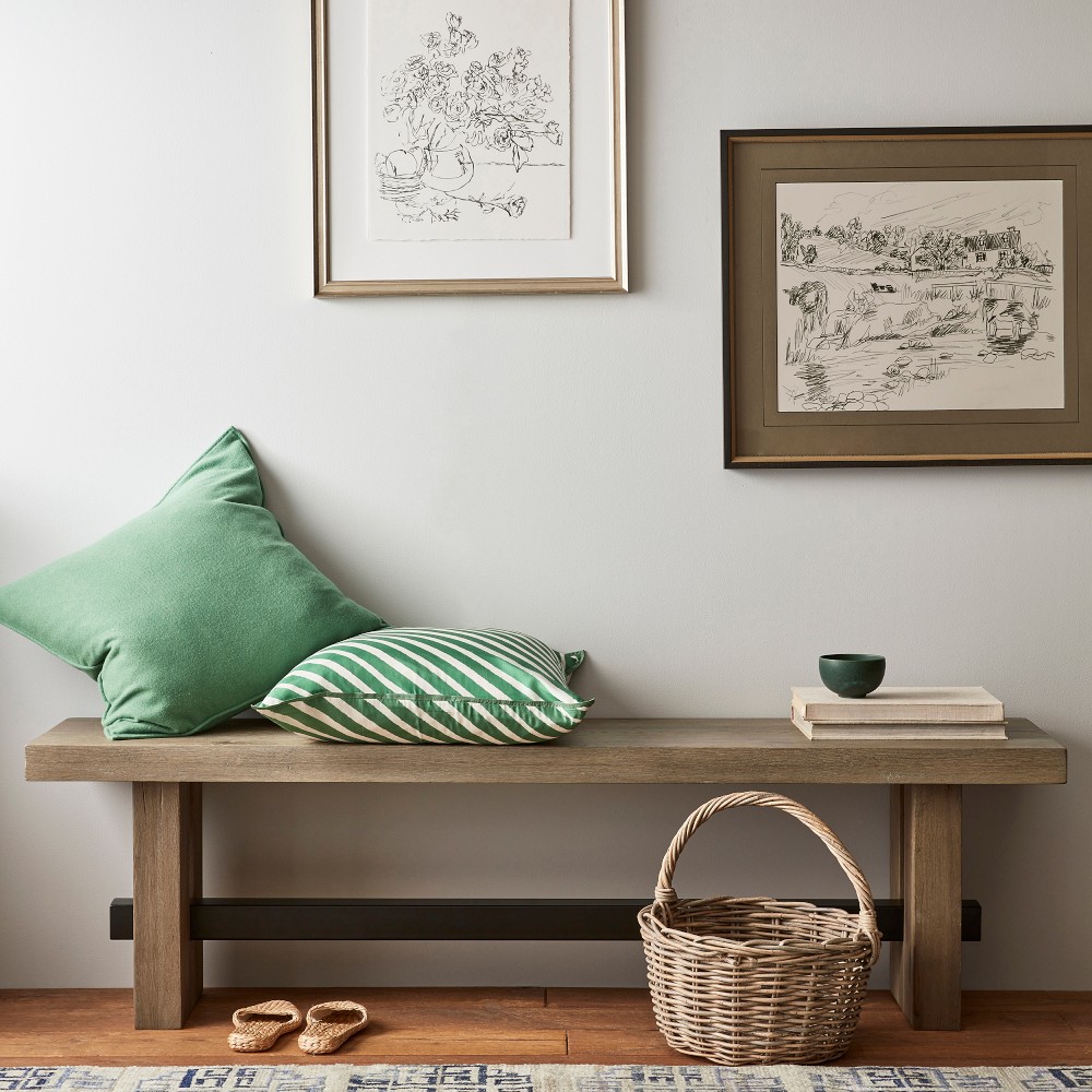 Montauk Wood Bench (66&quot;)