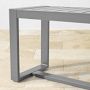 Santa Barbara Outdoor Metal Dining Bench (56&quot;)