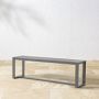 Santa Barbara Outdoor Metal Dining Bench (56&quot;)