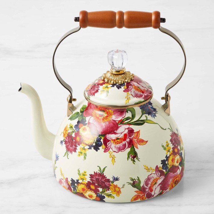 MacKenzie-Childs Flower Market Tea Kettle