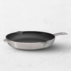 Staub Enameled Cast Iron Fry Pan, 12", Graphite