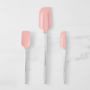 Williams Sonoma Stainless-Steel Handle Spatula Set of 3, Geranium Pink