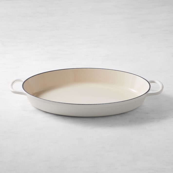 Le Creuset Signature Enameled Cast Iron Oval Gratin Baker
