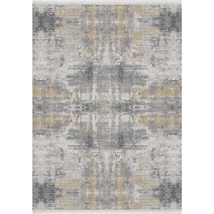 Abstract Hues Hand Knotted Rug, 9' X 12'