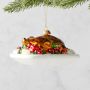 Turkey on a Plate Ornament