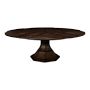 Giselle Jupe Extendable Round Dining Table (54&quot;-70&quot;)