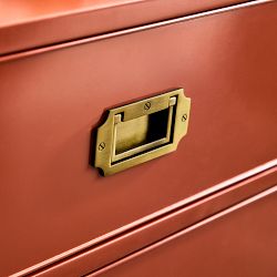 Campaign 3-Drawer Nightstand, Persimmon (30&quot;)