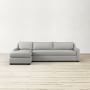 Ghent Slope Arm 2-Piece L-Shape Sofa with Chaise (31&quot;-78&quot;)