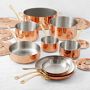 Mauviel M'150B Copper 15-Piece Cookware Set