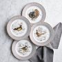 Plymouth Gate Mixed Salad Plates, Set of 4