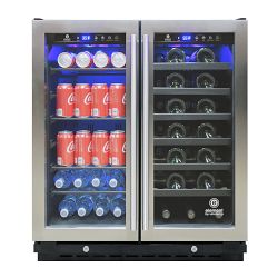 Vinotemp 30-Inch Wine &amp; Beverage Cooler&#160;
