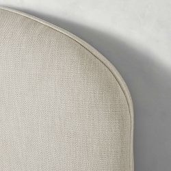 Finsbury Nontufted Upholstered Bed &amp; Headboard with Welt