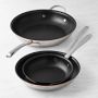 Williams Sonoma Signature Thermo-Clad&#8482; Copper Pro Nonstick 3-Piece Fry Pan Set