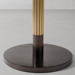 Cosmo Fluted Restaurant Table (30&quot;-32&quot;)
