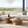 Marin Organic Curved Nesting Coffee Tables (40&quot;- 83&quot;)