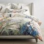 Painted Peacock Duvet Cover &amp; Shams