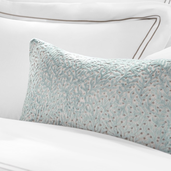 Scalamandr&#233; Corallina Velvet Pillow Cover