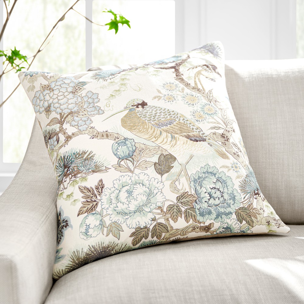 Scalamandr&#233; Shenyang Linen Pillow Cover
