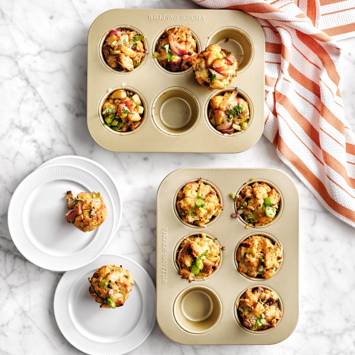 Williams Sonoma Goldtouch® Pro Nonstick Muffin Pan, 6-Well Williams Sonoma Goldtouch® Pro Nonstick Muffin Pan, 6-Well
