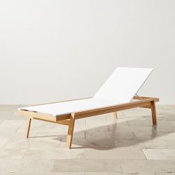 Santa Barbara Outdoor Natural Teak Chaise