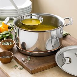 All-Clad Copper Core&#174; Soup Pot with Ladle, 4-Qt.