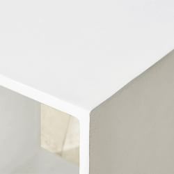 Pierre Indoor/Outdoor Square Concrete Side Table (20&quot;)