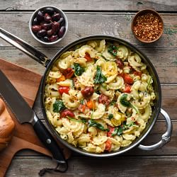Hestan ProBond Professional Clad Stainless-Steel Saute Pan, 3 1/2-Qt.