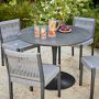 Tulip Outdoor Round Dining Table (42&quot;-56&quot;)