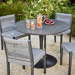 Tulip Outdoor Round Dining Table (42&quot;-56&quot;)