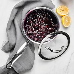 GreenPan&#8482; Premiere Stainless-Steel Ceramic Nonstick 11-Piece Cookware Set with Smart Skillet
