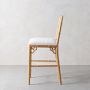 Chippendale Upholstered Bistro Counter Stool