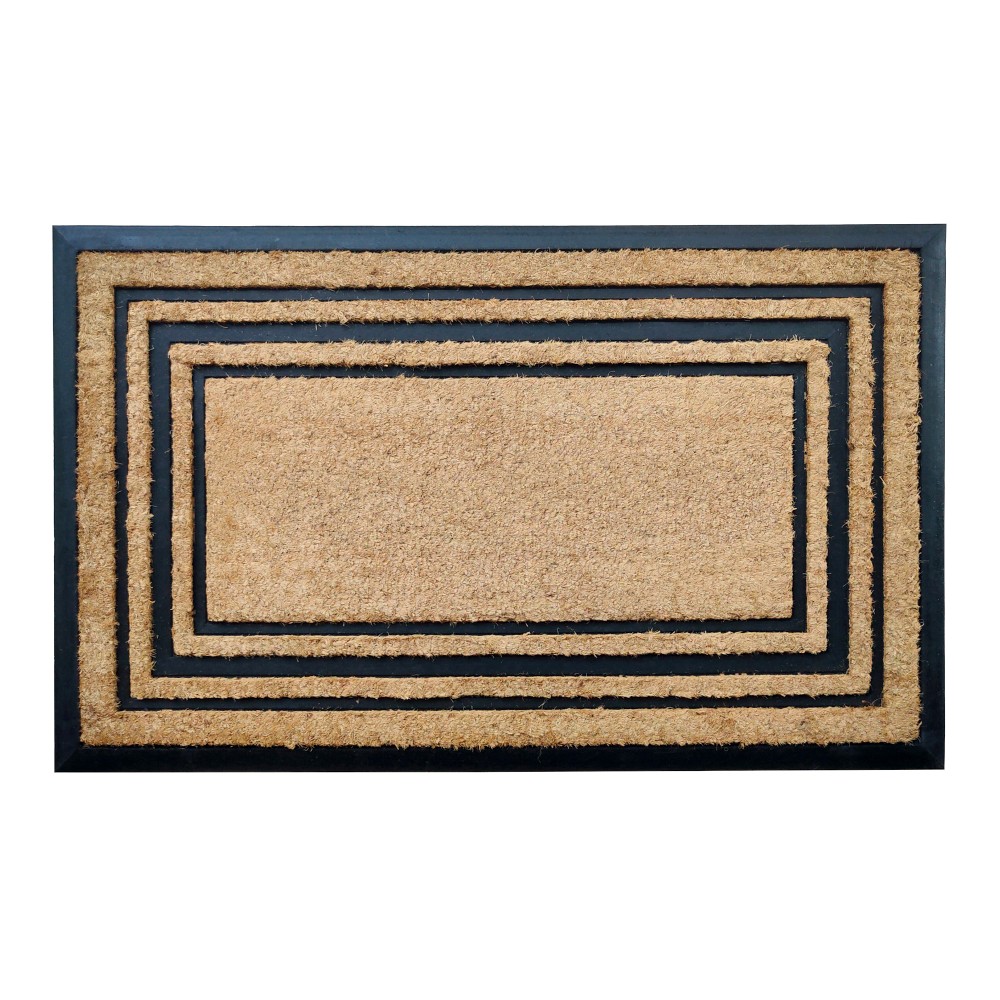 Williams Sonoma Triple Picture Frame Doormat 22x36