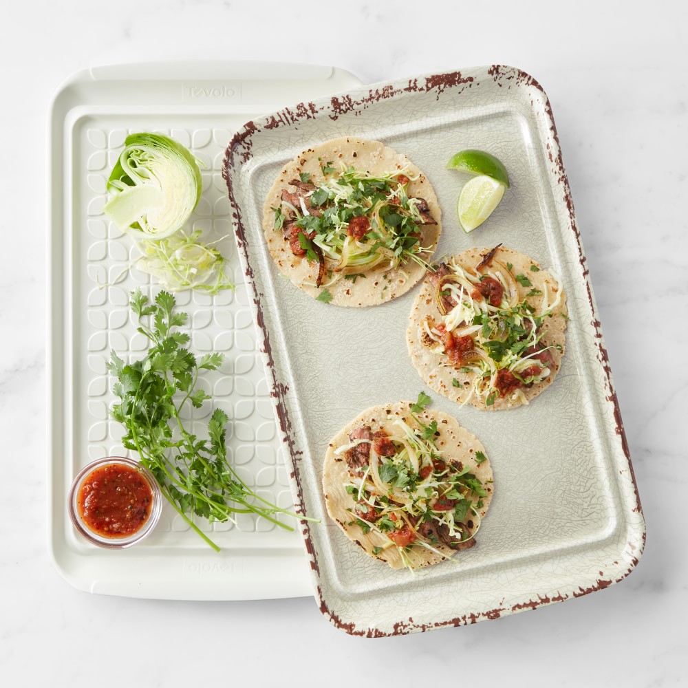Williams Sonoma Prep Tray, Set of 2, Rustic Melamine