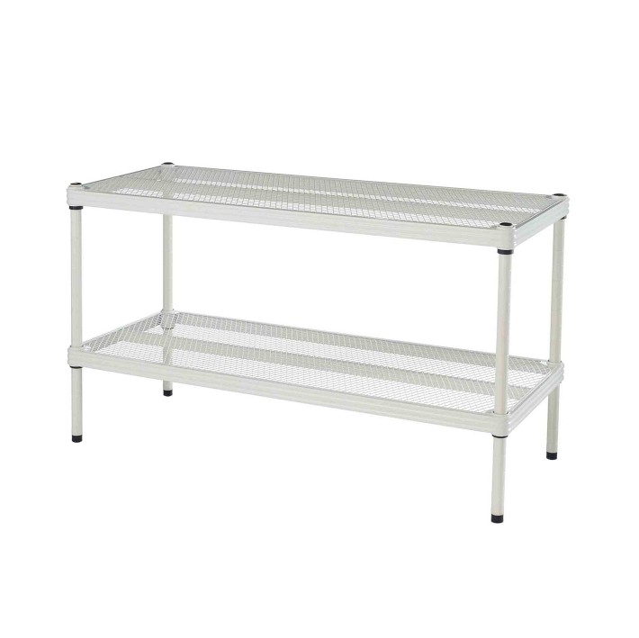 MeshWorks Stacking Shelf, White
