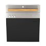 Zwilling Flammkraft Model D Module Freestanding Gas Grill, Black Matte