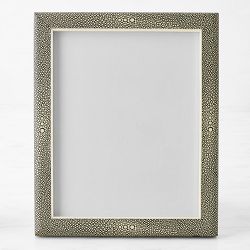 Faux Shagreen Picture Frames, 8&quot; X 10&quot;
