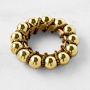 Gold Crown Napkin Rings, Set of 4