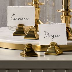 Heirloom Name Card Holders, Set of 4