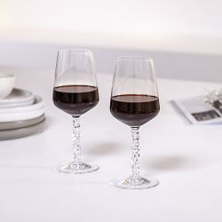Orrefors Carat Wine Glasses, Set of 2
